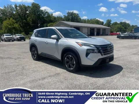 Silver 2024 Nissan Rogue SV for sale in Cambridge, OH