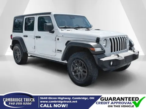 White 2024 Jeep Wrangler Sport S for sale in Cambridge, OH