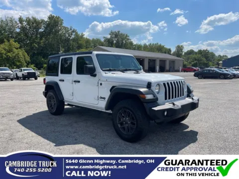 White 2024 Jeep Wrangler Sport S for sale in Cambridge, OH