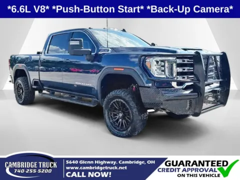 Blue 2021 GMC Sierra 3500 HD SLE for sale in Cambridge, OH
