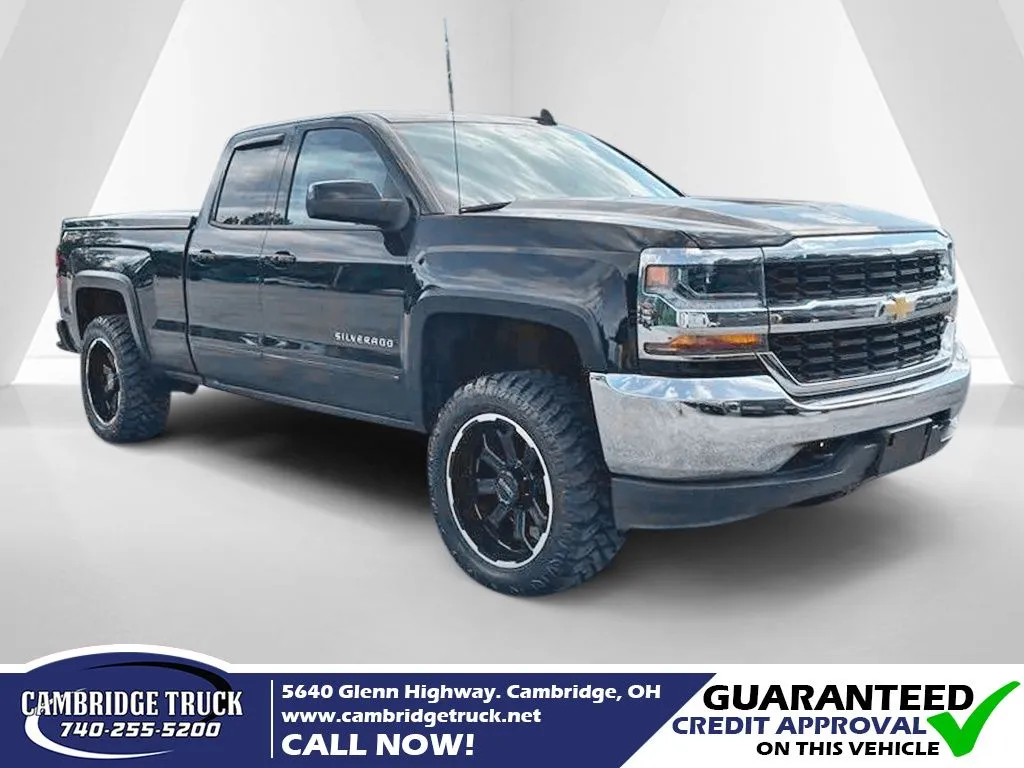 Black 2018 Chevrolet Silverado 1500 LT for sale in Cambridge, OH