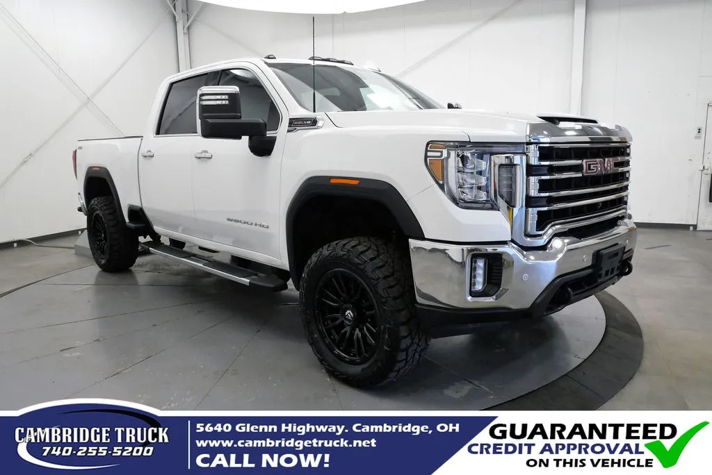 White 2021 GMC Sierra 2500HD SLT for sale in Cambridge, OH