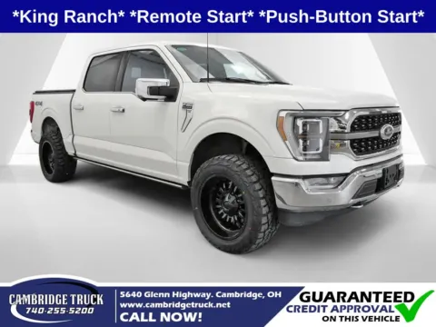 White 2023 Ford F-150 King Ranch for sale in Cambridge, OH