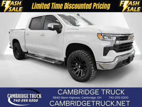 White 2024 Chevrolet Silverado 1500 LT for sale in Cambridge, OH