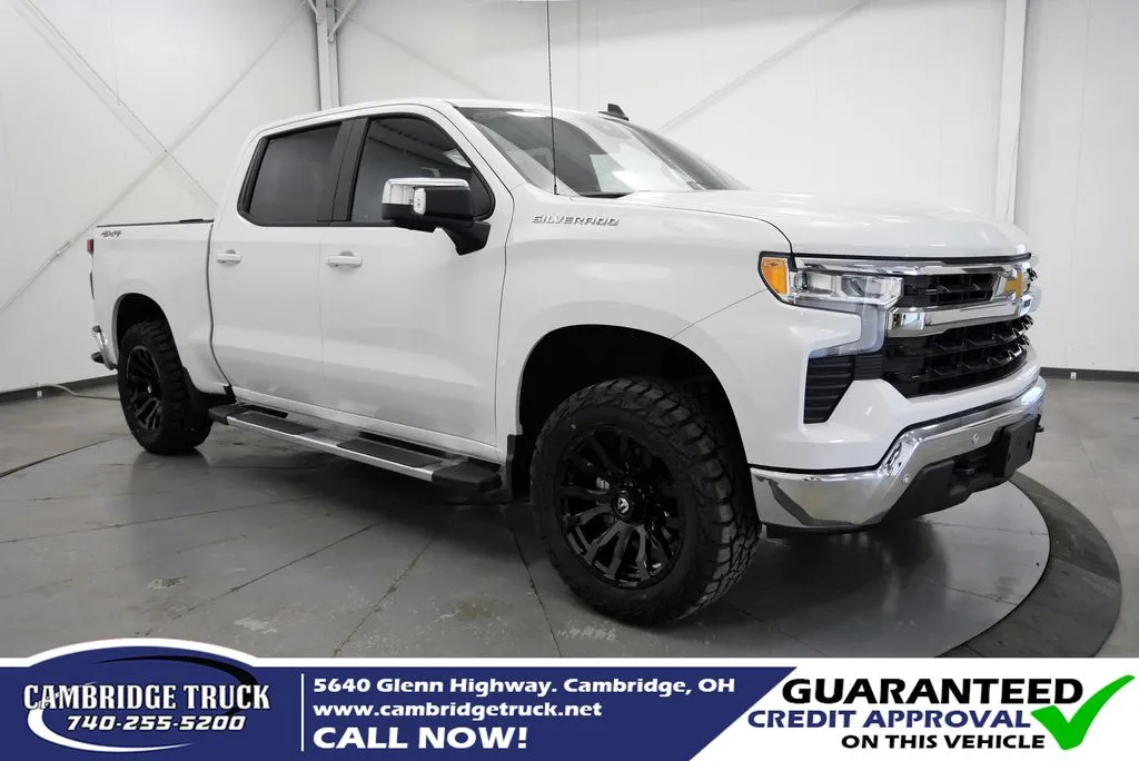 White 2024 Chevrolet Silverado 1500 LT for sale in Cambridge, OH