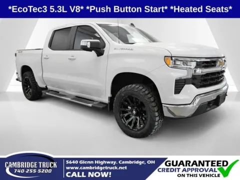 White 2024 Chevrolet Silverado 1500 LT for sale in Cambridge, OH