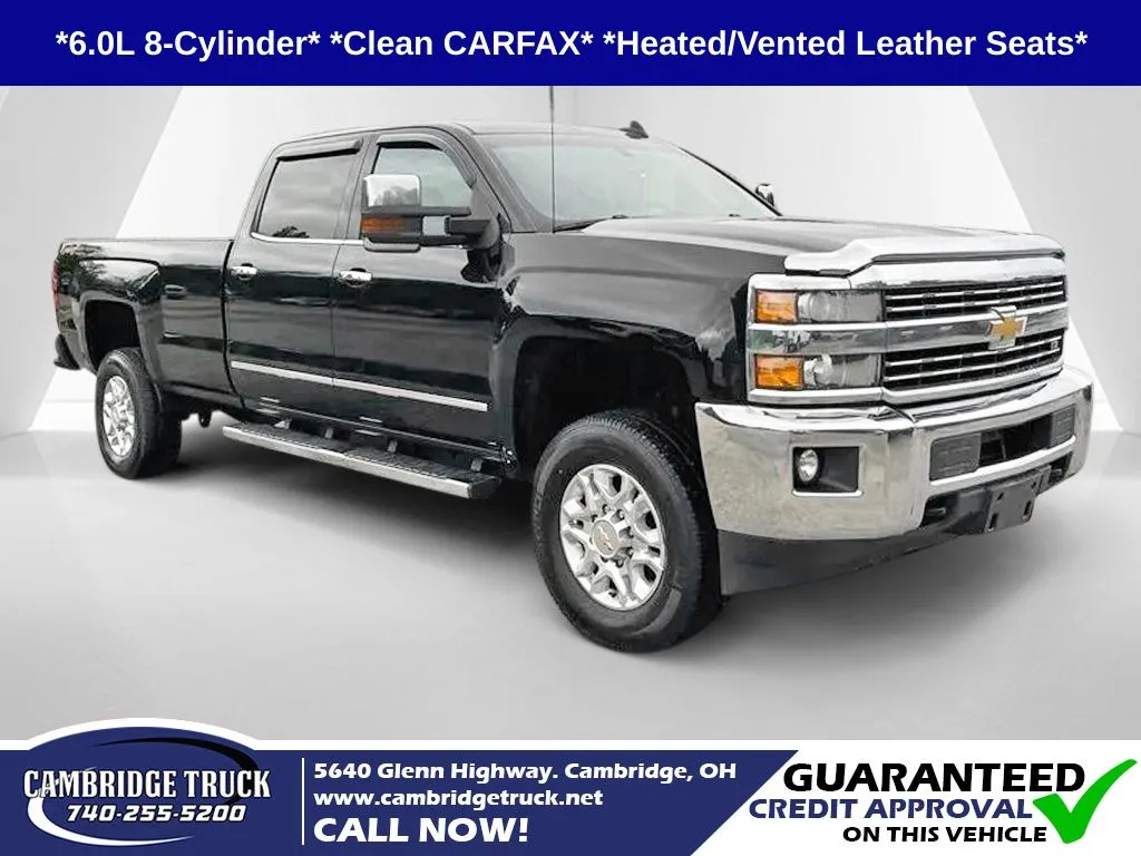 Black 2019 Chevrolet Silverado 3500 HD LTZ for sale in Cambridge, OH