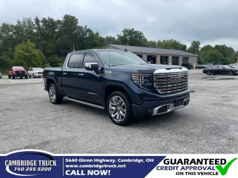 Blue 2023 GMC Sierra 1500 Denali for sale in Cambridge, OH