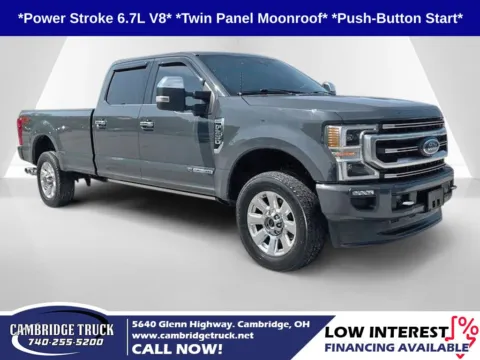 Gray 2021 Ford F-350SD Platinum for sale in Cambridge, OH