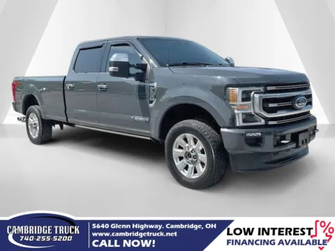 Gray 2021 Ford F-350SD Platinum for sale in Cambridge, OH