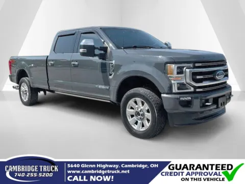 Gray 2021 Ford F-350SD Platinum for sale in Cambridge, OH