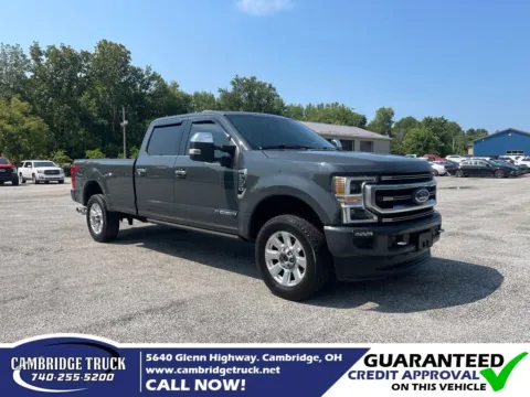Gray 2021 Ford F-350SD Platinum for sale in Cambridge, OH