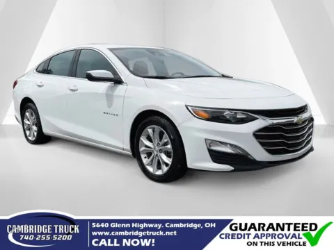 White 2024 Chevrolet Malibu LT for sale in Cambridge, OH
