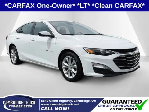 White 2024 Chevrolet Malibu LT for sale in Cambridge, OH