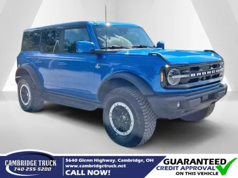 Blue 2024 Ford Bronco Outer Banks for sale in Cambridge, OH
