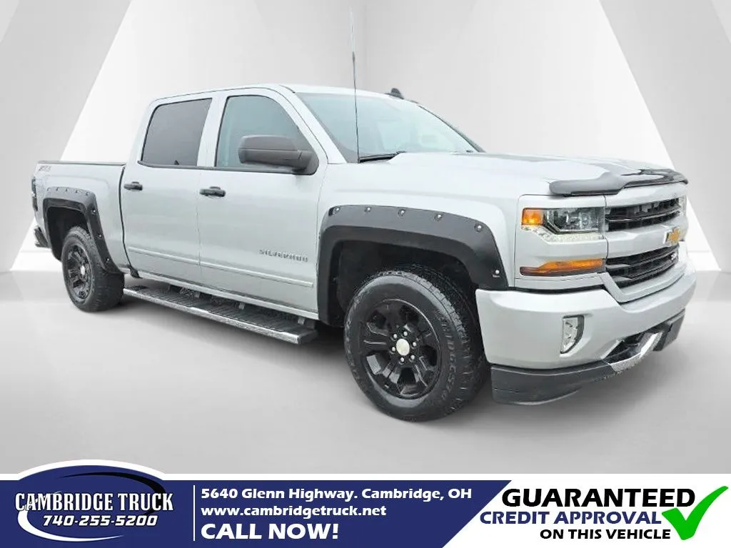 Silver 2017 Chevrolet Silverado 1500 LT for sale in Cambridge, OH