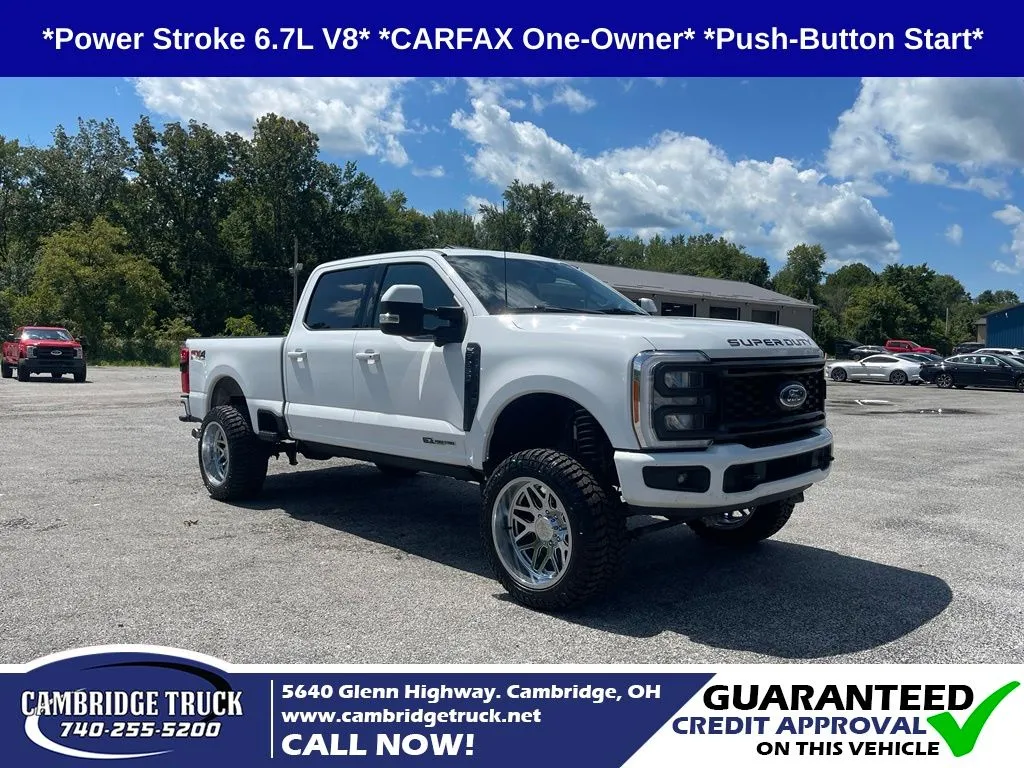 White 2023 Ford F-250SD XLT for sale in Cambridge, OH