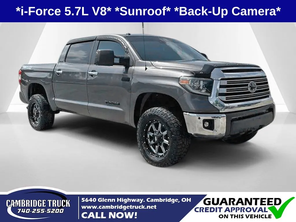 Gray 2018 Toyota Tundra Limited for sale in Cambridge, OH