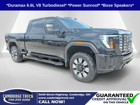 Black 2024 GMC Sierra 3500 HD Denali for sale in Cambridge, OH