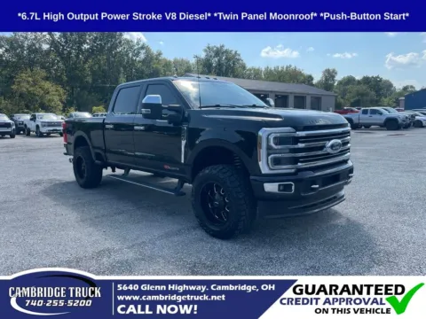 Black 2024 Ford F-250SD Limited for sale in Cambridge, OH