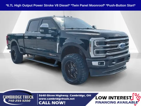 Black 2024 Ford F-250SD Limited for sale in Cambridge, OH