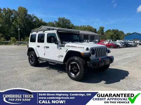 White 2020 Jeep Wrangler Unlimited Rubicon for sale in Cambridge, OH