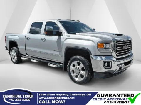 Silver 2017 GMC Sierra 2500 HD SLT for sale in Cambridge, OH