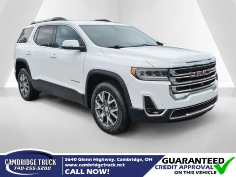 White 2023 GMC Acadia SLT for sale in Cambridge, OH