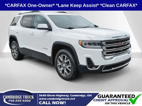 White 2023 GMC Acadia SLT for sale in Cambridge, OH