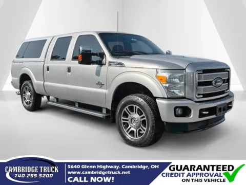 Silver 2016 Ford F-250SD Platinum for sale in Cambridge, OH
