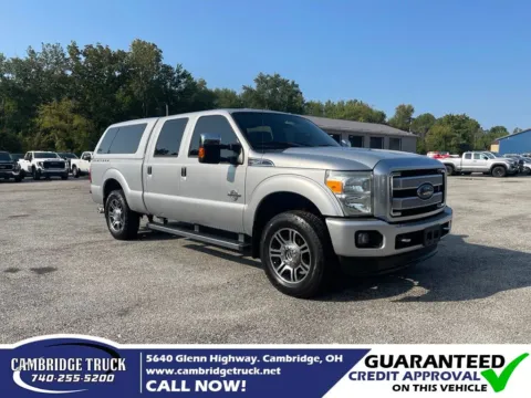 Silver 2016 Ford F-250SD Platinum for sale in Cambridge, OH