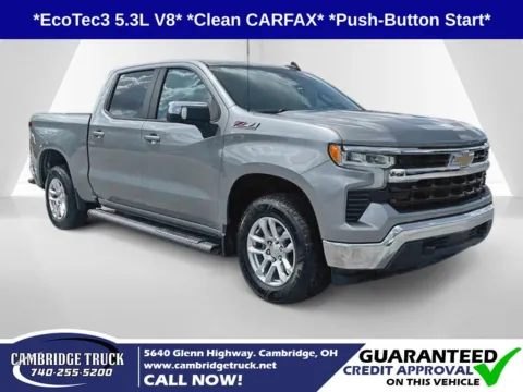 Gray 2023 Chevrolet Silverado 1500 LT for sale in Cambridge, OH