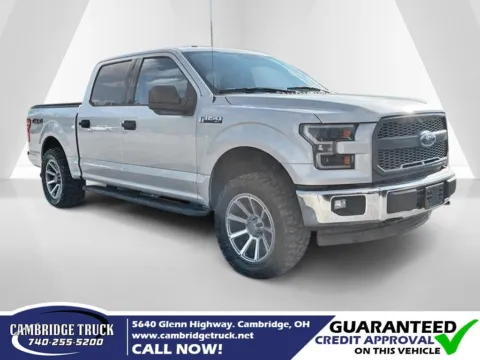 Silver 2017 Ford F-150 XLT for sale in Cambridge, OH