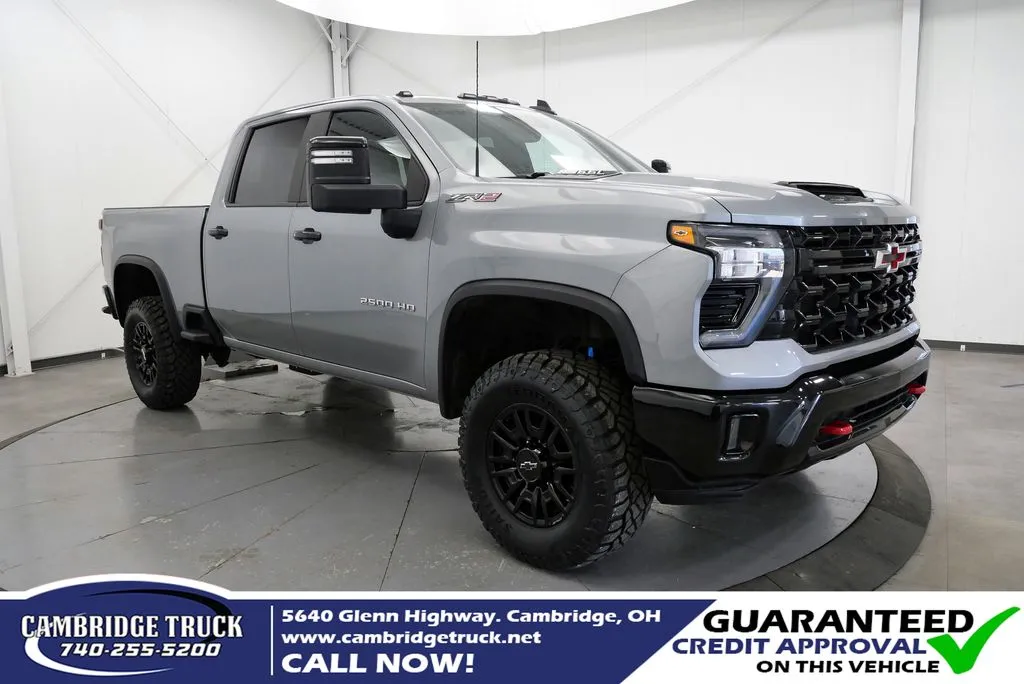 Gray 2024 Chevrolet Silverado 2500 HD ZR2 for sale in Cambridge, OH
