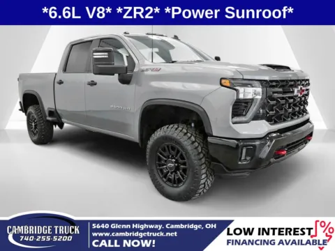 Gray 2024 Chevrolet Silverado 2500 HD ZR2 for sale in Cambridge, OH