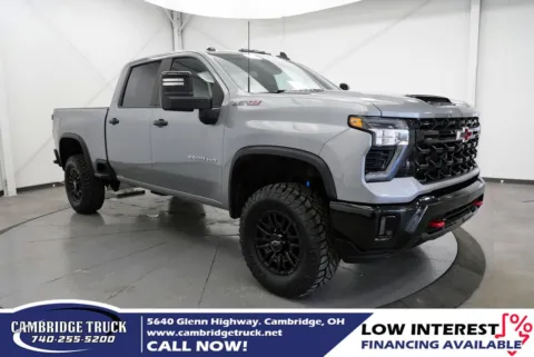 Gray 2024 Chevrolet Silverado 2500 HD ZR2 for sale in Cambridge, OH
