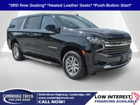Black 2024 Chevrolet Suburban LT for sale in Cambridge, OH