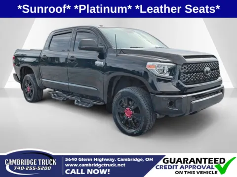 Black 2018 Toyota Tundra Platinum for sale in Cambridge, OH
