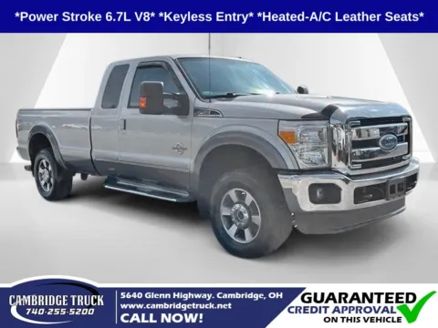Gray 2014 Ford F-250SD Lariat for sale in Cambridge, OH