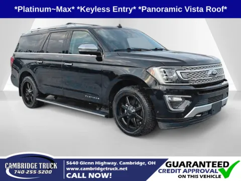 Black 2020 Ford Expedition Max Platinum for sale in Cambridge, OH