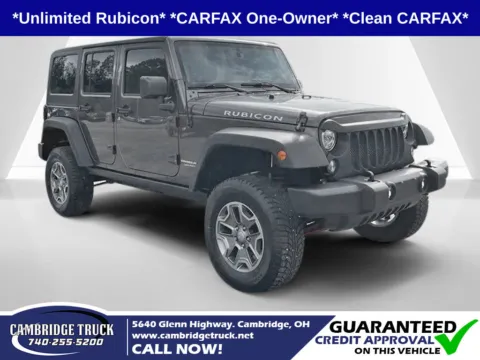 Gray 2018 Jeep Wrangler JK Unlimited Rubicon for sale in Cambridge, OH