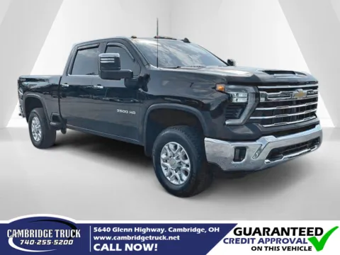 Black 2024 Chevrolet Silverado 3500 HD LTZ for sale in Cambridge, OH