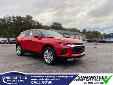 Red 2019 Chevrolet Blazer for sale in Cambridge, OH