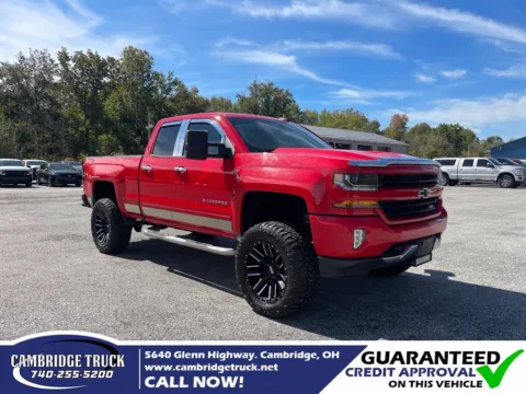 Red 2017 Chevrolet Silverado 1500 LT for sale in Cambridge, OH