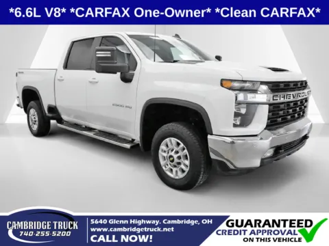 White 2020 Chevrolet Silverado 2500 HD LT for sale in Cambridge, OH