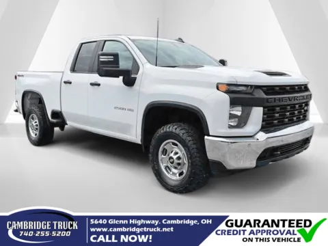 White 2021 Chevrolet Silverado 2500 HD Work Truck for sale in Cambridge, OH
