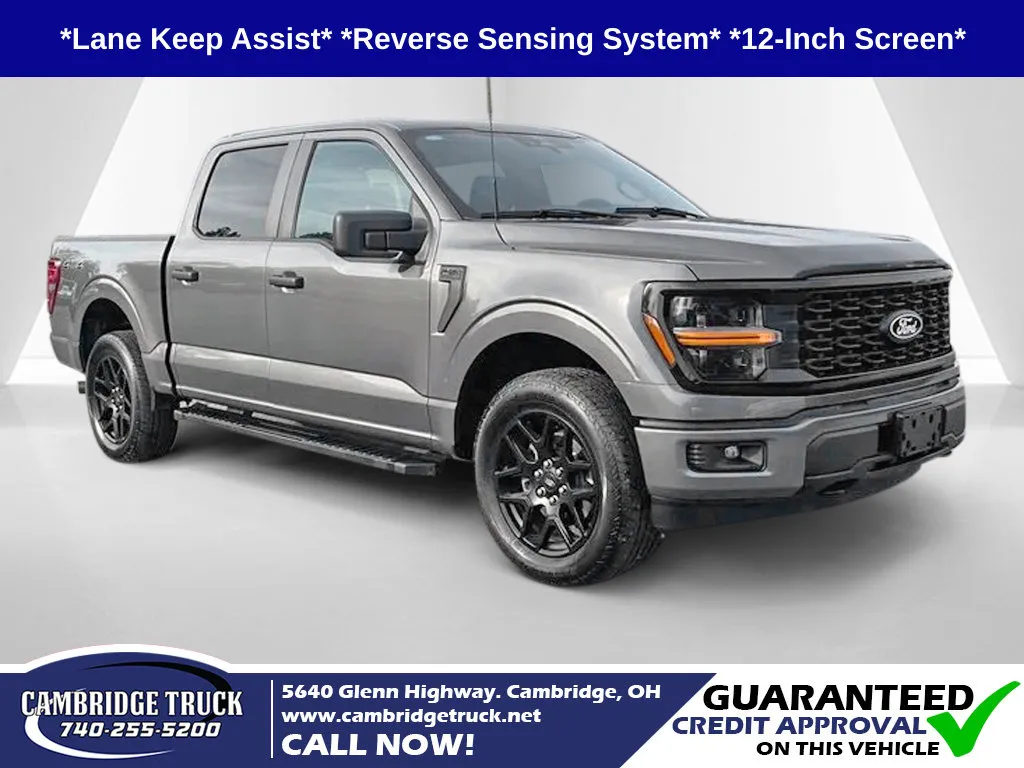 Gray 2024 Ford F-150 STX for sale in Cambridge, OH