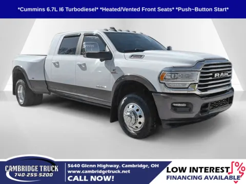 White 2023 Ram 3500 Limited Longhorn for sale in Cambridge, OH