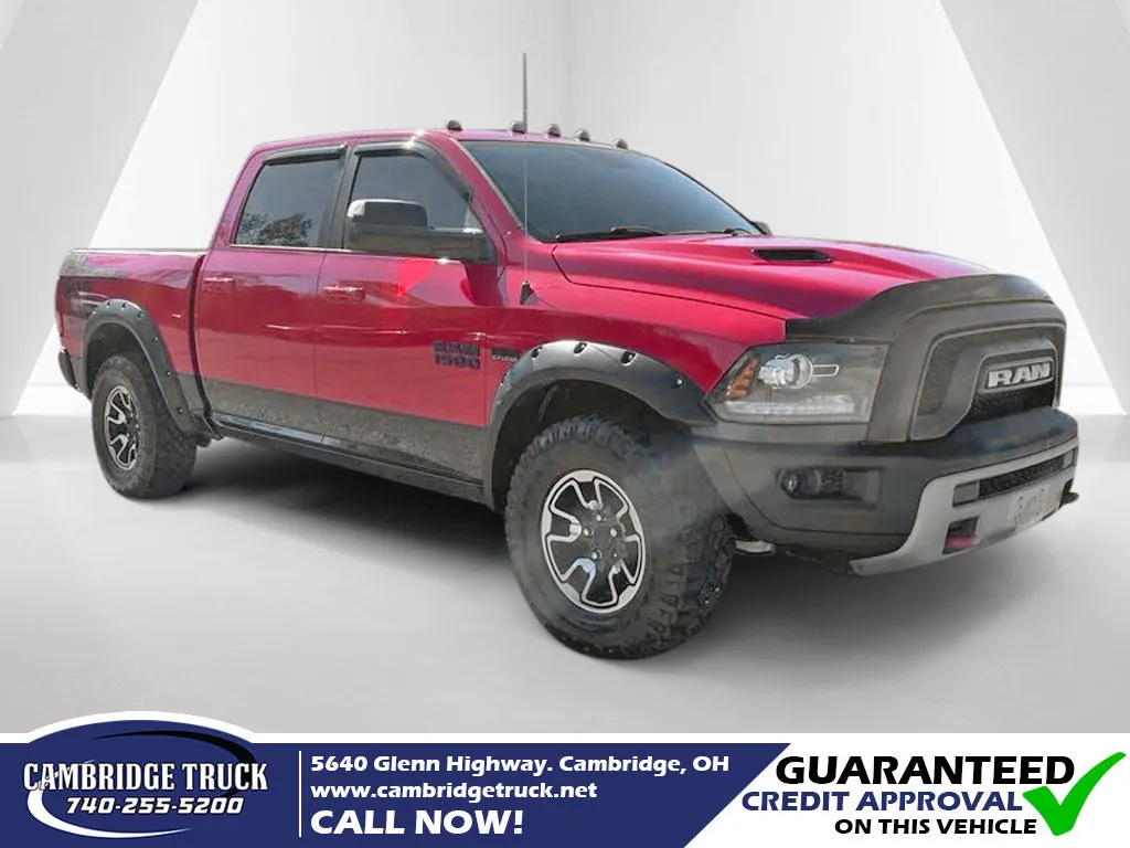 Red 2016 Ram 1500 Rebel for sale in Cambridge, OH