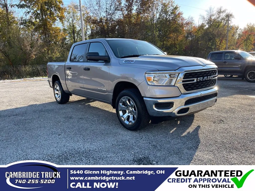 Silver 2023 Ram 1500 Big Horn/Lone Star for sale in Cambridge, OH